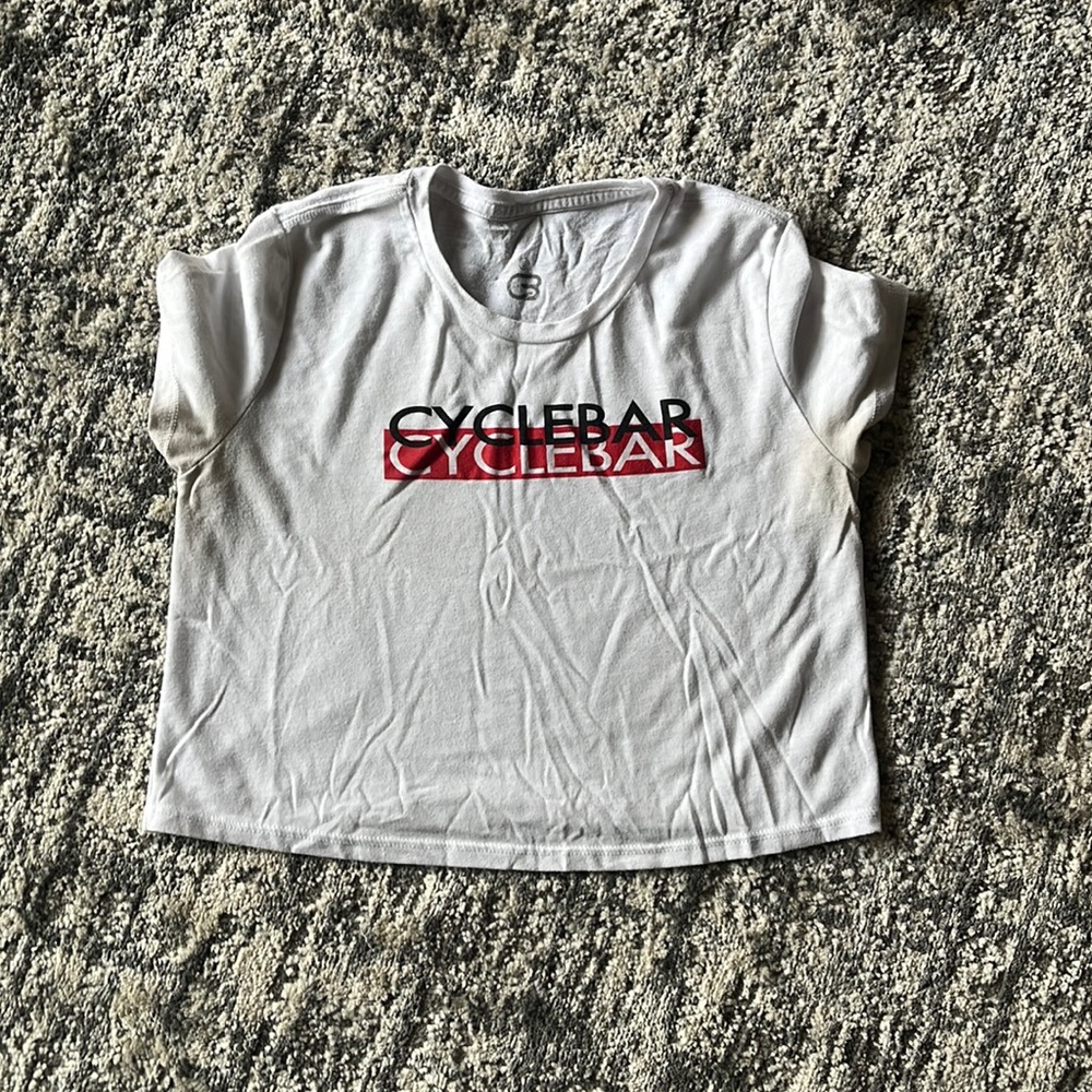 CycleBar cropped Tee